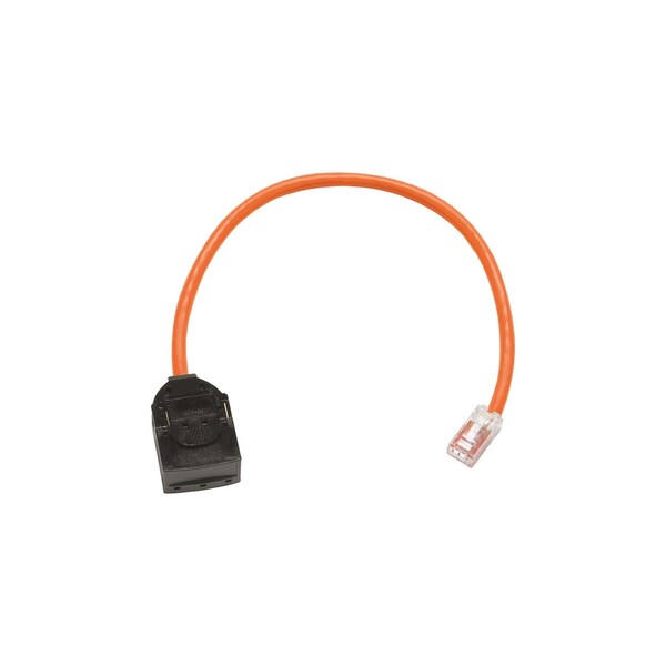 Commscope Systimax Solutions CBL ASSY 24-4P STR HYB CAT6, VISIPATCH/MOD PLUG 5' ORG, CPC5312-06F005 CPC5312-06F005
